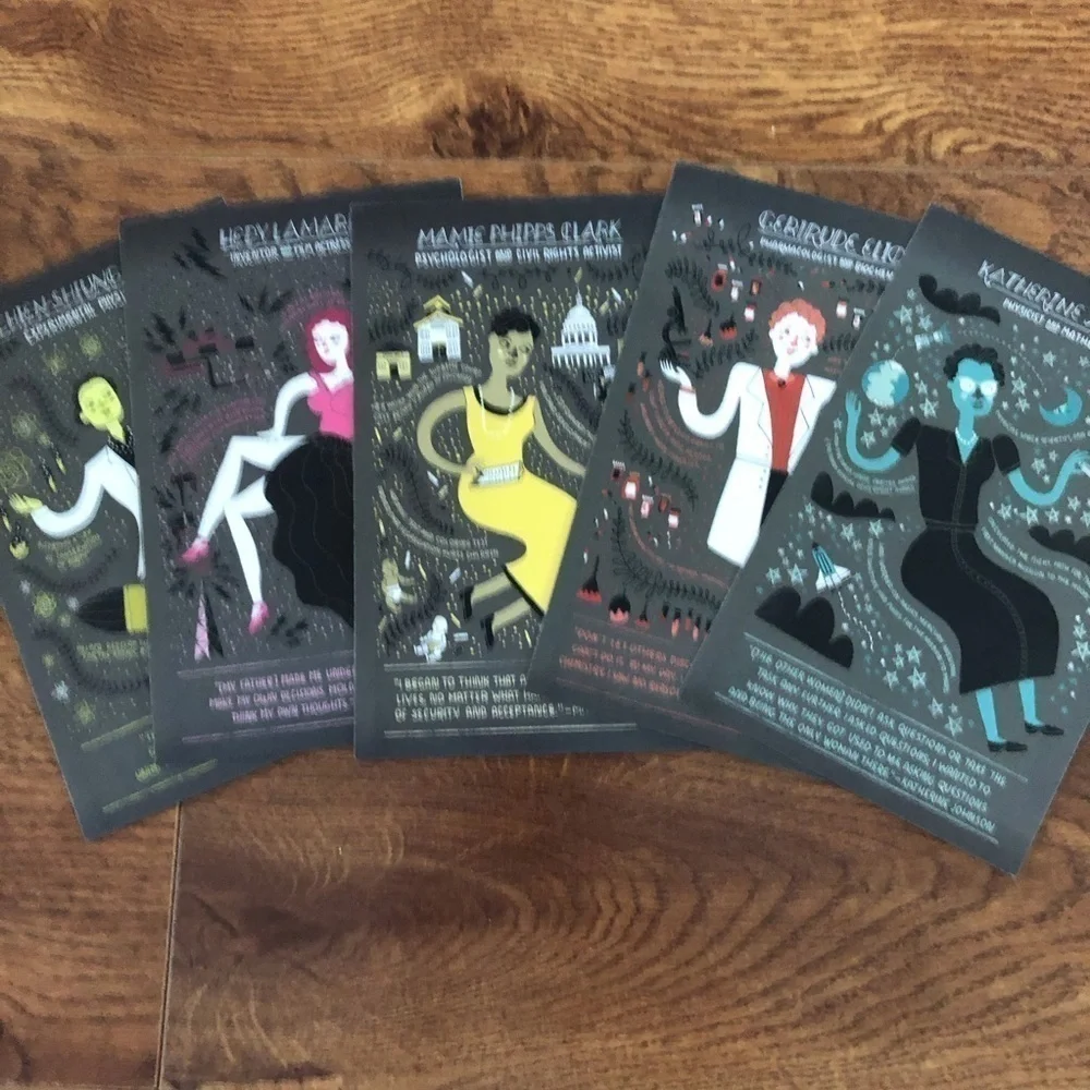 Women in Science by: Rachel Ignotofsky postcard set #17